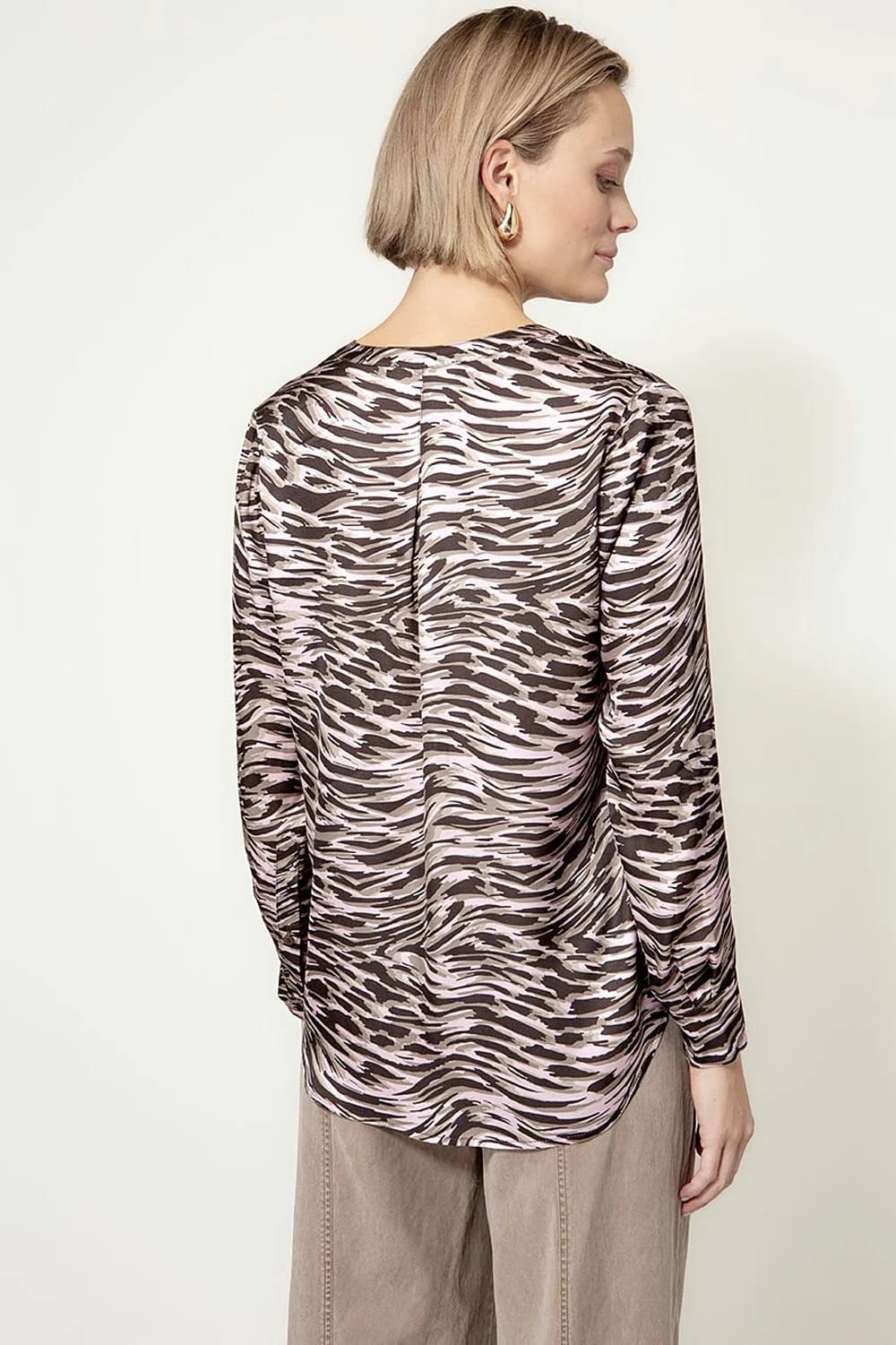 Catnoir bluse med print - Billede 2